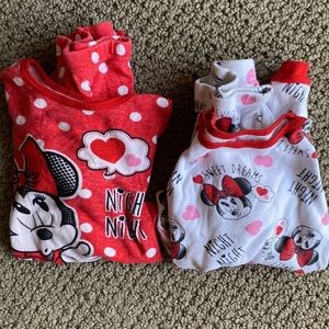 Minnie Mouse pj set - 12 month